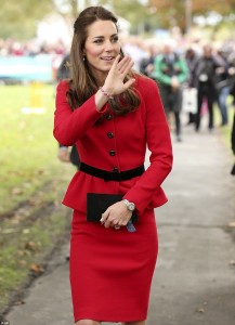 Kate wearng loom band