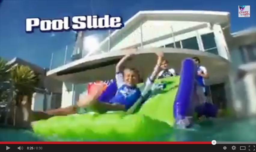 pool party slide