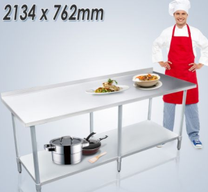 Stainless Steel Kitchen Work Bench & Food Prep Table
