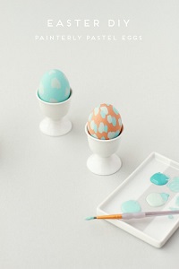 painterly easter eggs
