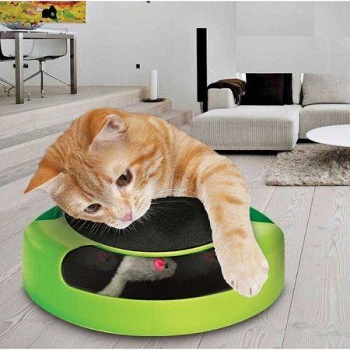 "Catch The Mouse" Interactive Cat Scratch Pad