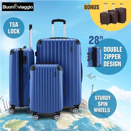 3pc suitcase set