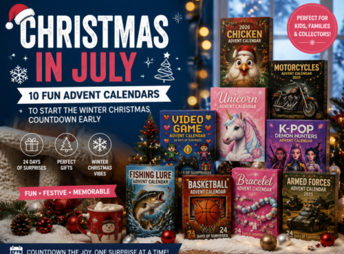 Christmas in July: 10 Fun Advent Calendars to Start the Winter Christmas Countdown Early